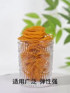 Vòng Cao Su Đàn Hồi Có Thể Điều Chỉnh 38mm 150/1500p Màu vàng/Trắng/Đen Dành Cho Văn Phòng Phẩm Học Sinh Văn Phòng Phẩm Đồ Dùng Học Tập Dây Buộc Bò