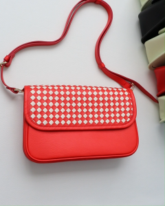 Túi Xách Nữ Da Bò Thật PINK OHARA Túi Đeo Chéo Kẹp Nách Keiko