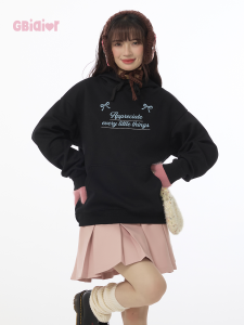 Gbiaior | Stylish Letter Print Casual Hoodie