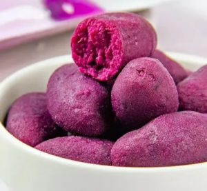 Fragrant and glutinous small purple sweet potato dumplings individually packaged ready to eat sweet and fragrant 250g 500g 1000g 紫薯仔