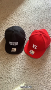 Eddostyn Topi Snapback Classic HATBLACK