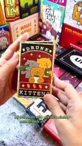 Bộ bài Drunk Kittens Việt Hóa 52 lá - Drinking Game Mèo Nhậu chơi cùng bạn bè vui hết sẩy Bài Nhậu giá rẻ