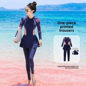 XTEP | Slimming Conservative Womens Swimwear