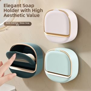 PISSA | Luxurious Wall-Mount Soap Dish Drying Organizer