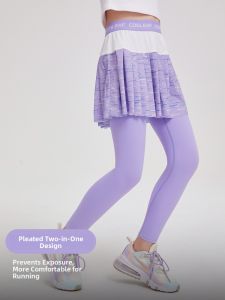 COSLEAF | Elastic Anti-Peep Moisture-Wicking Girls Leggings