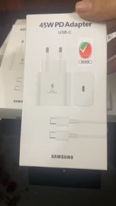 Bộ sạc nhanh Samsung 45w dây Type C to Type C hỗ trợ sạc nhanh Full dòng BH 12 tháng