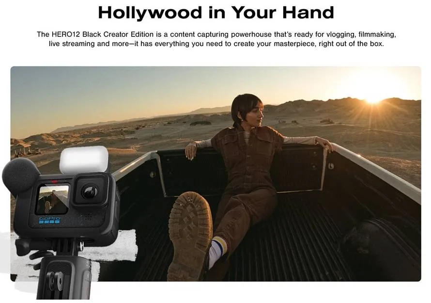 GoPro HERO12 Black Creator Edition Lazada Singapore