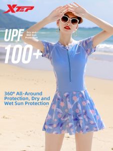XTEP | Slimming & Sun Protection One-Piece Swimsuit for Women