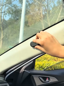 Automobile solar anti-theft light simulated simulation warning flash light alarm device.