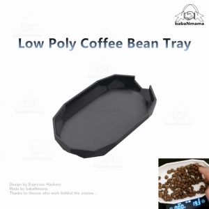 Low Poly Coffee Bean Tray