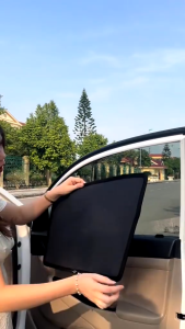 Rèm Che Nắng Ô Tô Nam Châm Cao Cấp - Tấm Rèm Chắn Nắng Cách Nhiệt Hiệu Quả Lắp Đặt Dễ Dàng Phù Hợp Mọi Dòng Xe