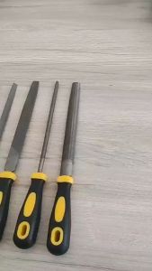 Steel File Round Triangle Semicircle Flat 8" 12" Woodworking Rasp Files Polished Tool Set 5 Shapes