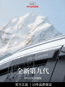 HANNENGDA | Rain Visors for Beijing Hyundai Elantra 7th Gen
