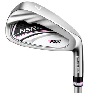 PGM GOLF | Lady Beginner Practice Stainless Steel Golf Club 7 Iron