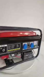 Gasoline Generator 4000W/50Hz Portable Silent Power Gasoline Generator 4 Stroke Generators Generator Manual Electric Start Generator