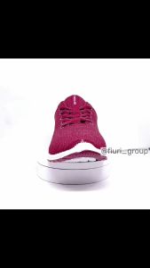 FIURI - Ando - REBECCA 33-40 Merah Maroon - Sepatu Kets Wanita - Sepatu Sneakers Wanita - Sepatu Olahraga Sport Wanita - Sepatu Casual - Sepatu Jogging Lari Fitness Gym Senam Wanita - Sepatu Perempuan Cewek -Sepatu Sekolah Bertali SMP SMA