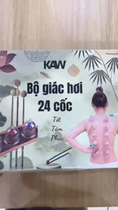 Bộ giác hơi chân không KAW - không dùng lửa máy cạo gió giác hơi đồ cạo gió BỘ GIÁC HƠI 24 ỐNG CAO CẤP TRONG Y HỌC CỔ TRUYỀN - TOP Mặt hàng bán chạy không nên bỏ qua