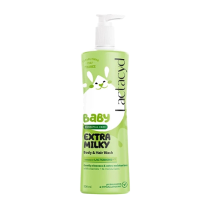 Lactacyd Baby Extra Milky Body and Hair Wash 500mL