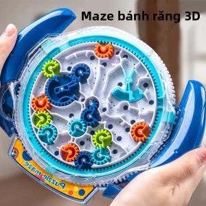 Trò Chơi Mê Cung Trốn Thoát Thông Minh Dành Cho Trẻ Em - Bảng Mê Cung Bóng Bánh Răng Rèn Luyện Tư Duy Logic Đồ Chơi Giáo Dục Tăng Cường Sự Chú Ý & Phối Hợp Tay-mắt Quà Tặng Tương Tác Lý Tưởng Giữa Cha Mẹ Và Con Cái