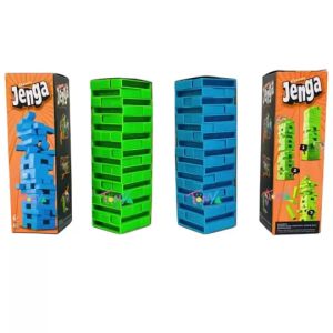 เกมส์ตึกถล่ม Jenga 54 ชิ้น (งานพลาสติก), รูปแบบงานพลาสติก