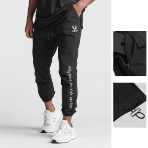 Mens Quick-Dry Joggers Gym Running Fitness Training Pants Stretch Streetwear Casual Motorcycle Trousers Sportswear Sweatpants