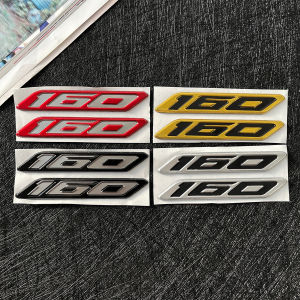 3D Resin HONDA CLICK 160 Emblem Logo Motorcycle Stickers for HONDA CLICK 160