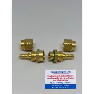 Bộ Đầu Nối Nhanh Dây Xịt Áp Lực Cao 8.5mm Của Máy Rửa Xe Và Dây Xịt Thuốc ( Nối Đồng Thau )