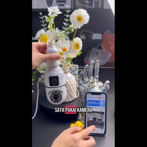 HIKVISION Bulb Dual Lens CCTV Camera BUY 1 TAKE 1 WIFI Connect Cellphone 4K HD Waterproof Surveillance Two-Way Audio Night Vision IP Security Cameras
