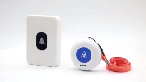 Local fast shipping Daytech Elderly Calling System Wireless Caregiver Pager System Call Button for Elderly Alert  Panic Button for Patient/Seniors/Home Personal Nurse Call Button  Hot Sale