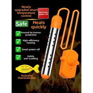 Safety Large Power Electric Heating Rod Anti-leakage Water Heater