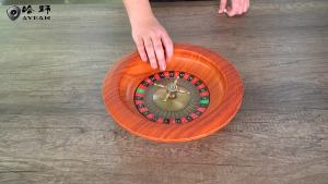 Bàn Xoay Roulette Nga Bằng Gỗ 12 Dùng Trong Trò Chơi Xổ Số Giải Trí Khi Uống Rượu Tại KTV Dành Cho Người Từ 14 Tuổi Trở Lên Đạo Cụ Bàn Xoay May Mắn Cỡ Lớn