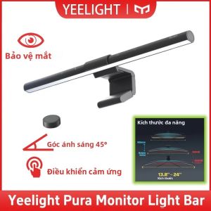 Thanh Đèn LED Màn Hình YEELIGHT Pura 40cm 45 °   Bảo Vệ Mắt Bằng Góc Nhìn Với Các Nút Điều Khiển Cảm Ứng Nhẹ Và Khả Năng Điều Chỉnh Độ Sáng Vô Cấp Cho Phòng Ngủ Phòng Học 6500K