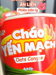 Cháo yến mạch gạo lứt ly giảm cân ăn liền tiện lợi 43g TÂM MINH FOODS