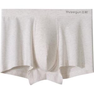 THREEGUN | Quần lót nam Three Gun Pure Cotton 10A kháng khuẩn cỡ lớn thoải mái thoáng khí quần lót nam trung học phổ thông