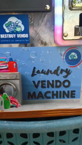 LAUNDRY VENDO MACHINE BOX Automatic Universal Coin Operated Washer Business All Coins Accepted