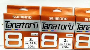 SHIMANO TANATORU 8 BRAIDED LINE 150m / 200m / 300m