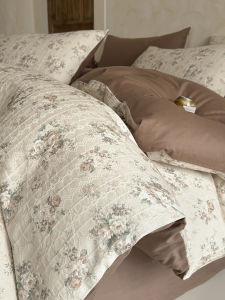 DREAM HOME | Luxury Pure Cotton Sateen Jacquard Bedding Set