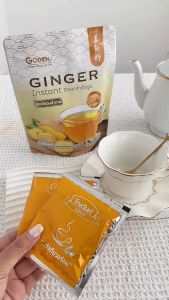โกเด้นท์ เครื่องดื่มน้ำขิงปรุงสำเร็จ สูตรไม่มีน้ำตาล 35 กรัม (7กรัม X 5ซอง)