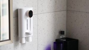 Máy Rửa Miệng Từ Tính Cảm Ứng Nhanh Nhỏ Gọn Dùng Pin USB Bình Chứa Dung Dịch Mini Để Chăm Sóc Răng Miệng