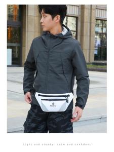 Outdoor Sports Cycling Mountaineering Large Capacity Waist Bag Hiking Casual Backpack Three Zipper Pouch Waterproof Crossbody Bag