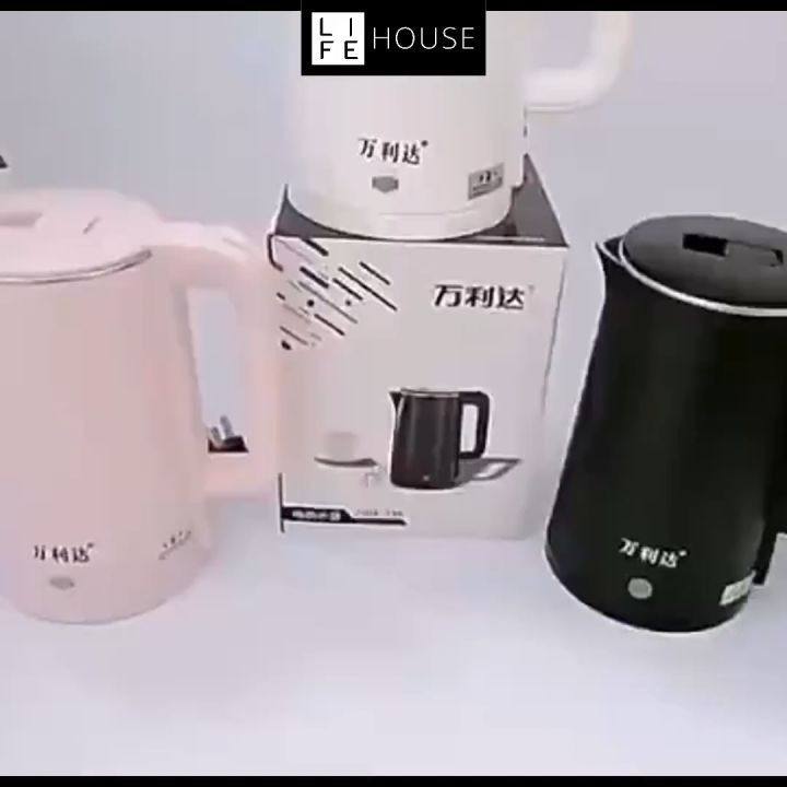 2.3L Electric Kettle Stainless Steel Cerek Elektrik 1500W Electric Jug