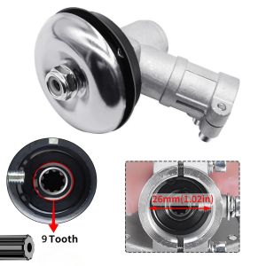 Wnew | 7/9 Teeth 26/28mm Trimmer Gear Head Gearbox Replacement Parts Lawn Mower Grass Trimmer Brushcutter Garden Tool