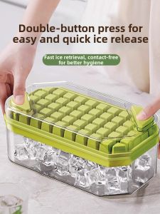 MEYGOROOM | Large Capacity Pressable Food-Grade Ice Tray