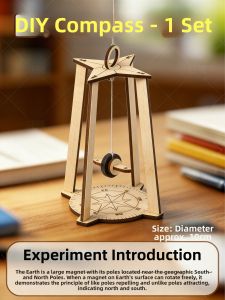 MINGZHUO | Children Educational DIY Science Experiment Kit Wooden