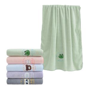 Soft & Absorbent Cartoon Print Childrens Bath Towel Grace