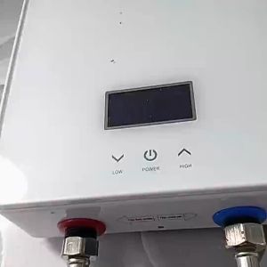 Pemanas Air Pancuran Kamar Mandi Pemanas Air Listrik Instan Yang Dipasang Di Dinding Pemanas Air Hemat Listrik