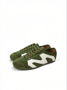 Minnetonka | Moss Green Retro Casual Shoes