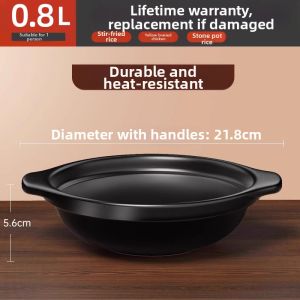 MENGCHUANG | Stovetop Ceramic Pot for Gas Stove