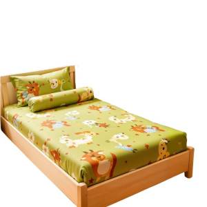 Barkaila - Sprei Set Anak Motif Karakter Ukuran 90x200cm Elegan Minimalis