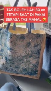 DEOBAGS TOTE BAG WANITA BESAR / TAS TOTE WANITA BESAR - TFW 0056